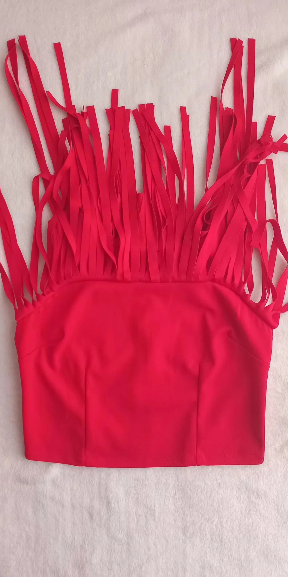 Top franjado na moda - Tamanho P - Excelente estado – photo 4